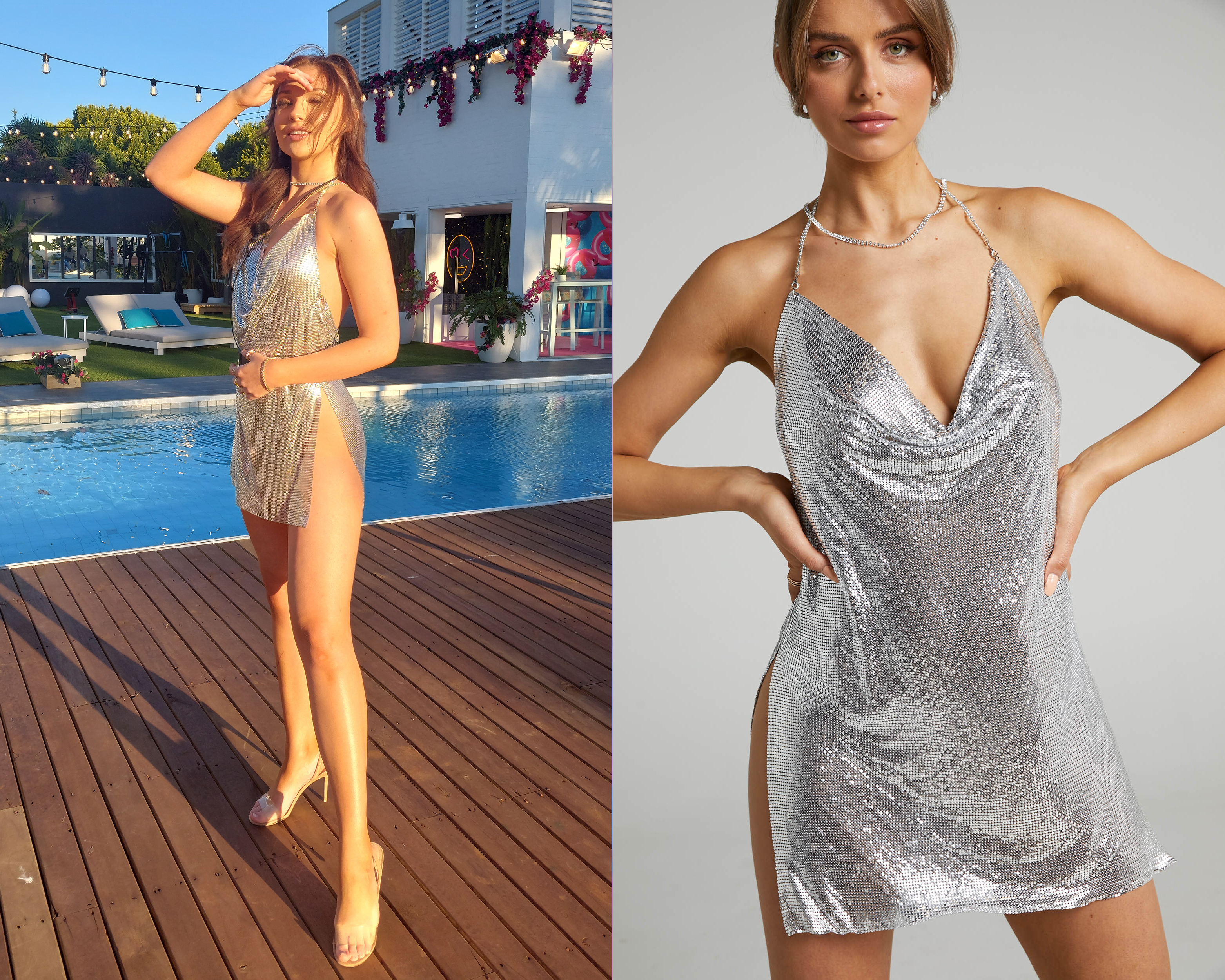 kaylah-cowl-glowmesh-dress-in-silver