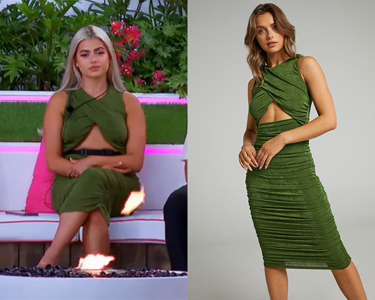 selita-ruched-high-neck-midi-dress-in-khaki
