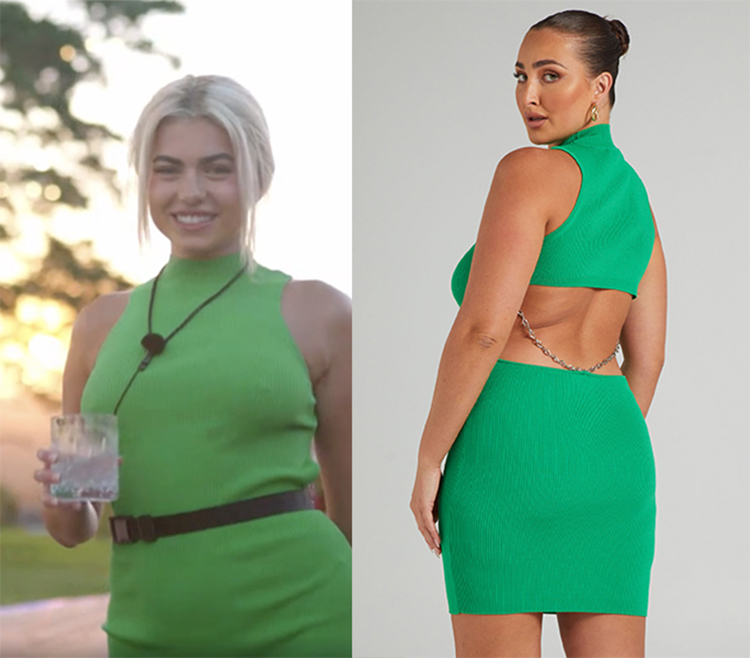 lioness-jadore-chain-mini-dress-in-green